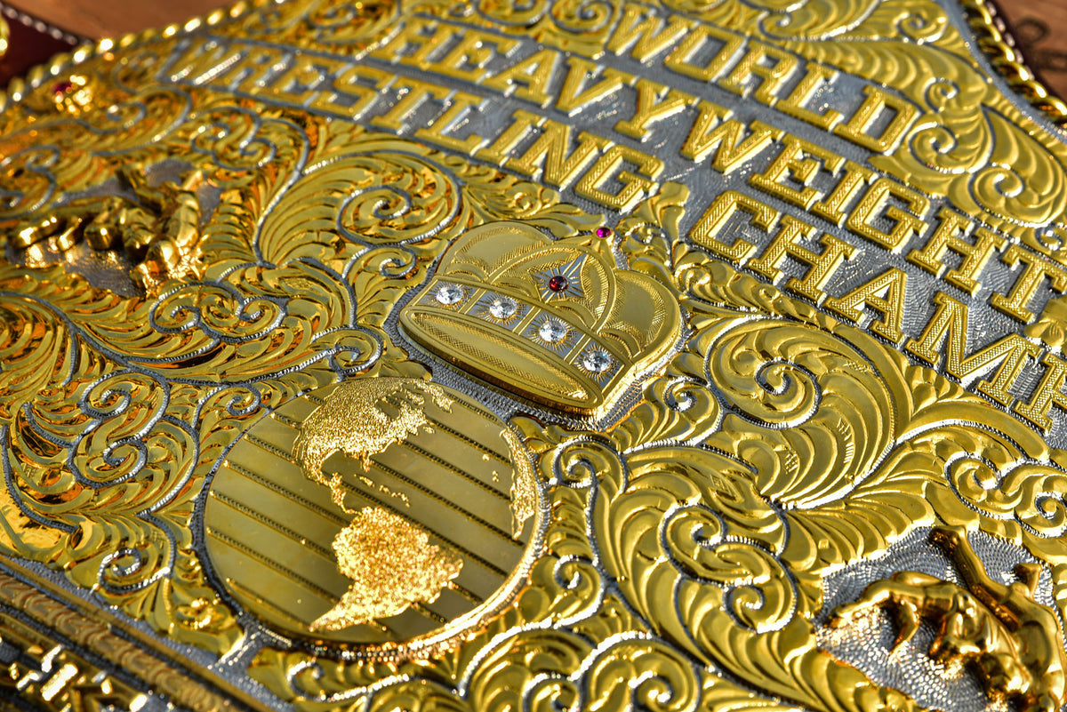 Premium Crumrine Big Gold on Brown Leather Gallery 3