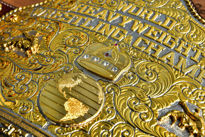 Premium Crumrine Big Gold on Brown Leather Gallery 3