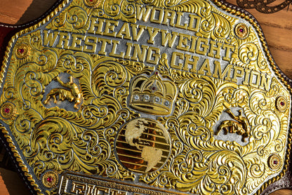 Premium Crumrine Big Gold on Brown Leather Gallery 3