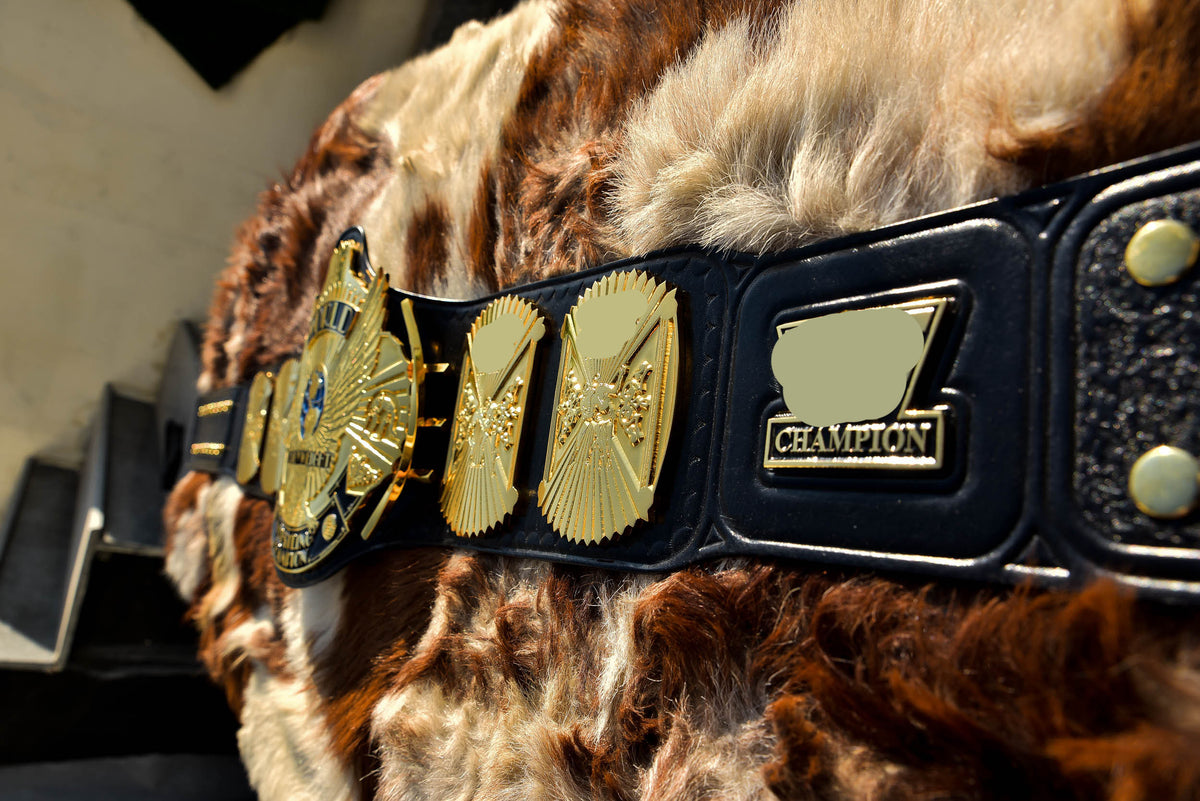 4.2mm Flocked All Gold Winged eagle with 03B2 Leather gallery 3
