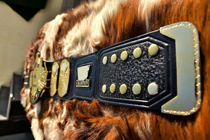 4.2mm Flocked All Gold Winged eagle with 03B2 Leather gallery 3