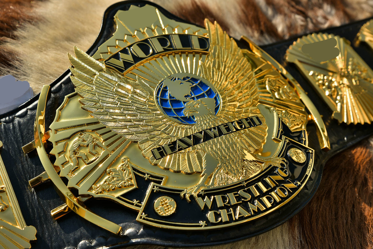 4.2mm Flocked All Gold Winged eagle with 03B2 Leather gallery 3