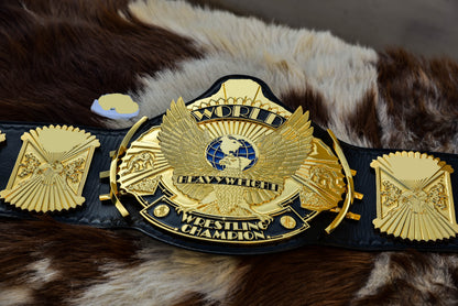4.2mm Flocked All Gold Winged eagle with 03B2 Leather gallery 3