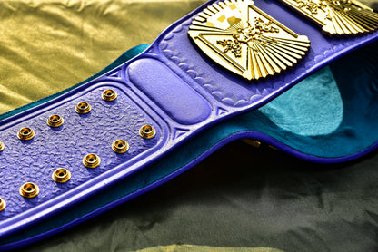 4.2mm Flocked All Gold Winged eagle with 03B2 Lavender Leather