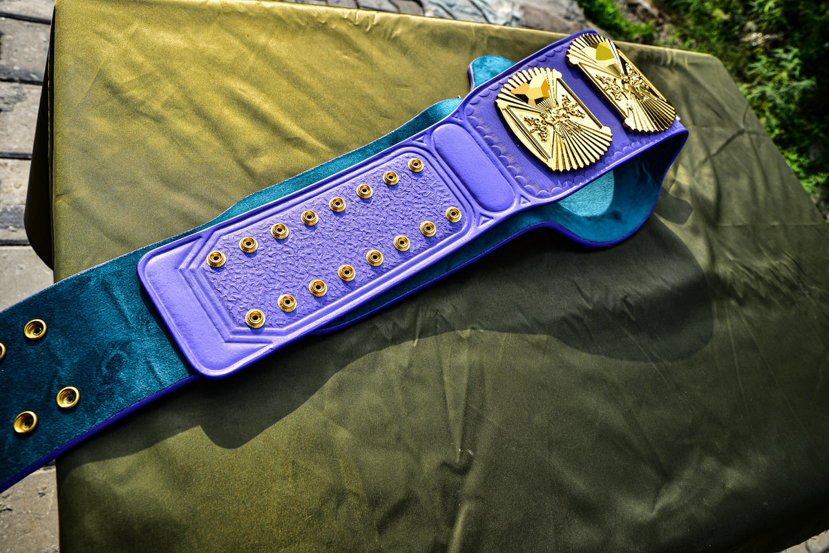 4.2mm Flocked All Gold Winged eagle with 03B2 Lavender Leather
