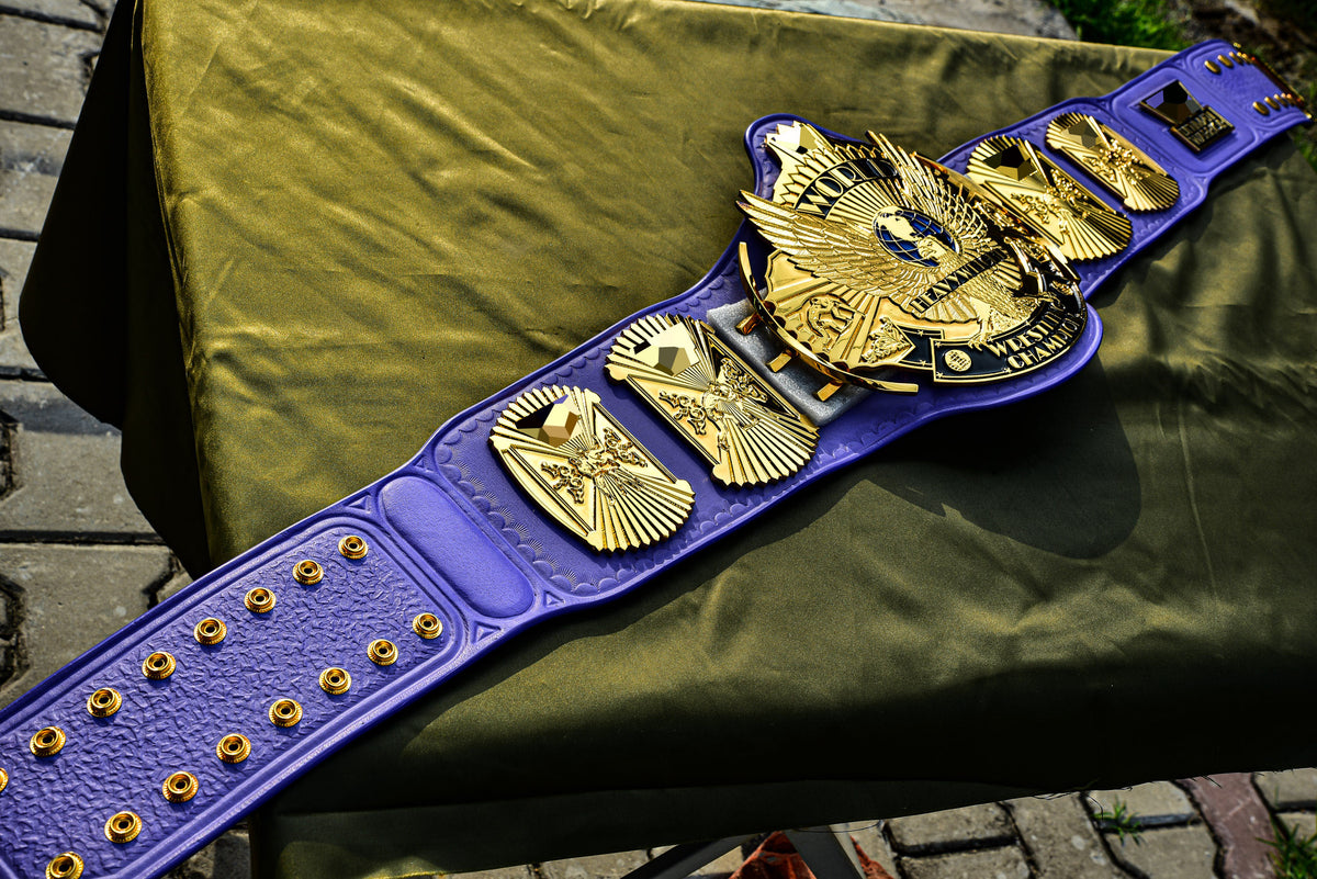 4.2mm Flocked All Gold Winged eagle with 03B2 Lavender Leather
