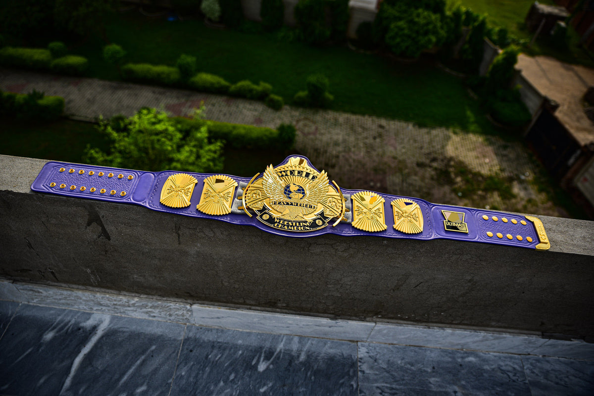 4.2mm Flocked All Gold Winged eagle with 03B2 Lavender Leather