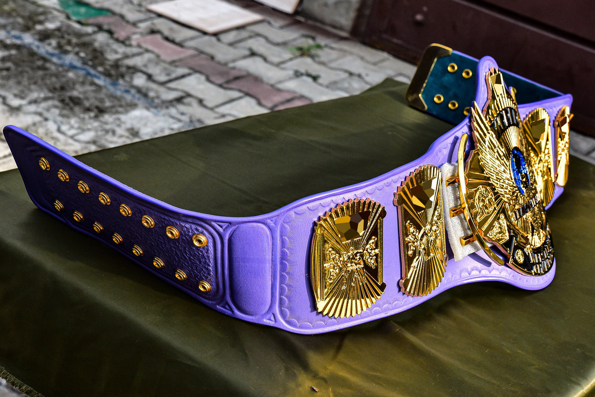 4.2mm Flocked All Gold Winged eagle with 03B2 Lavender Leather