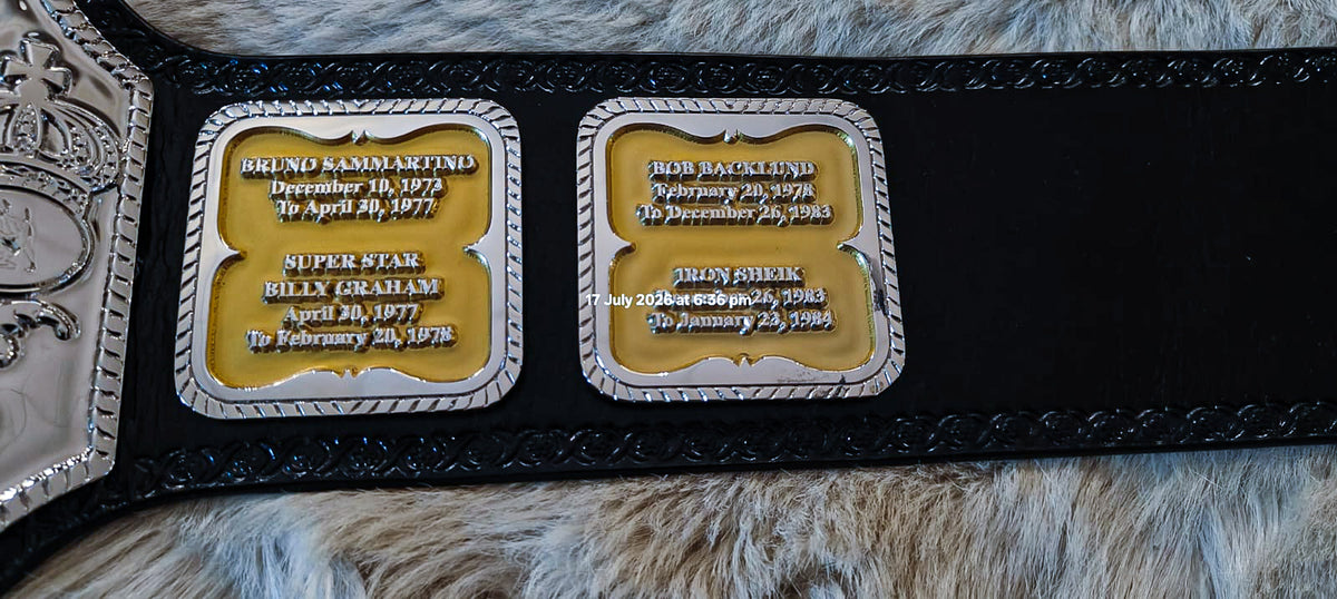 Hogan 85 Title Belt Exclusive Series