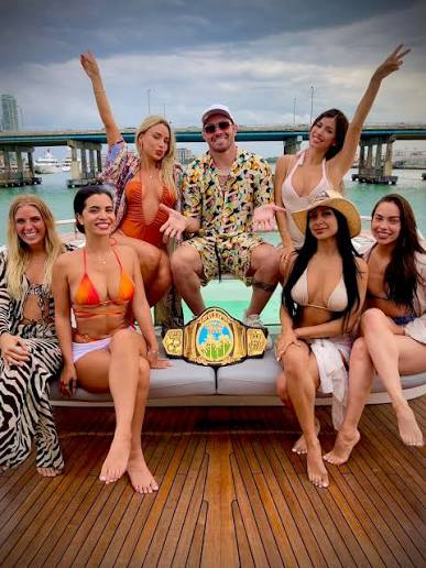 Colby Covington King of Miami Title Belt