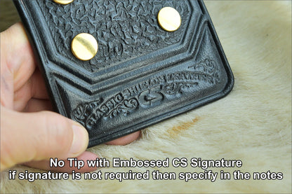 Vegas Big Gold-Dual Plated with Leather and one piece tip Gallery 1