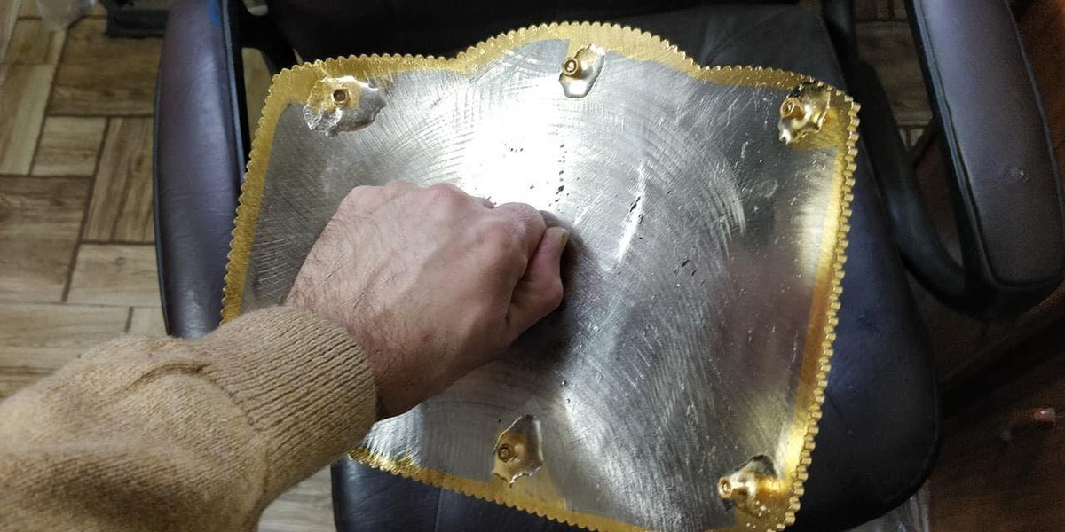 NWA Domed Globe Championship Title — Etched Version