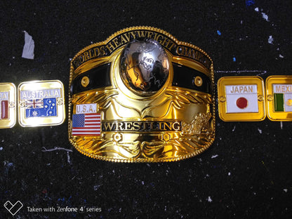 NWA Domed Globe Championship Title — Etched Version