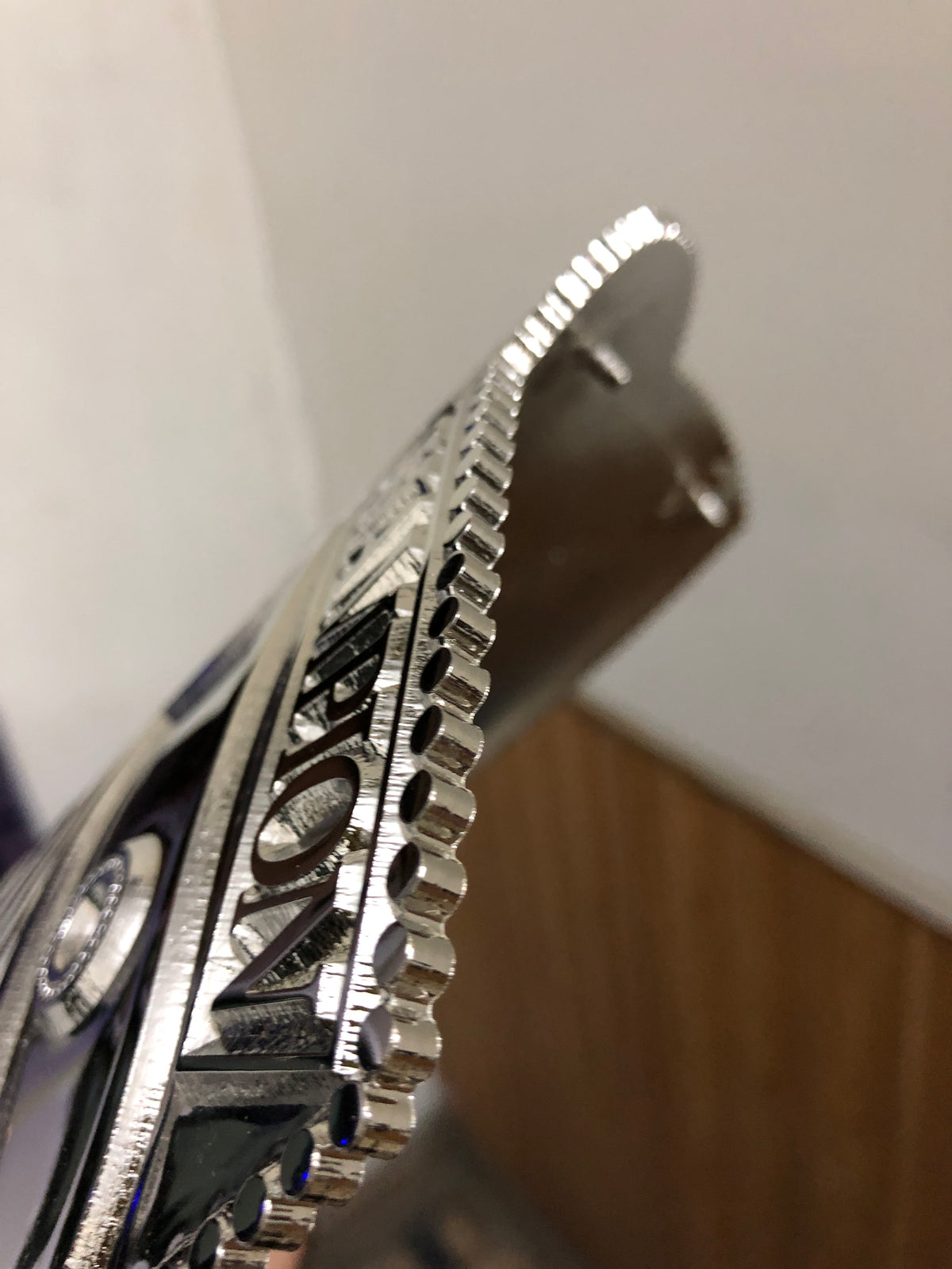 NWA Domed Globe Championship Title — Etched Version