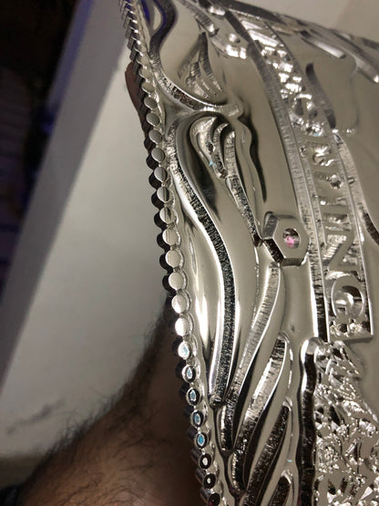 NWA Domed Globe Championship Title — Etched Version