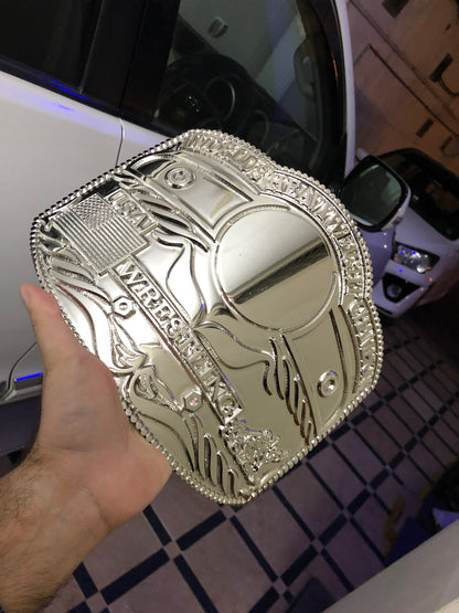 NWA Domed Globe Championship Title — Etched Version