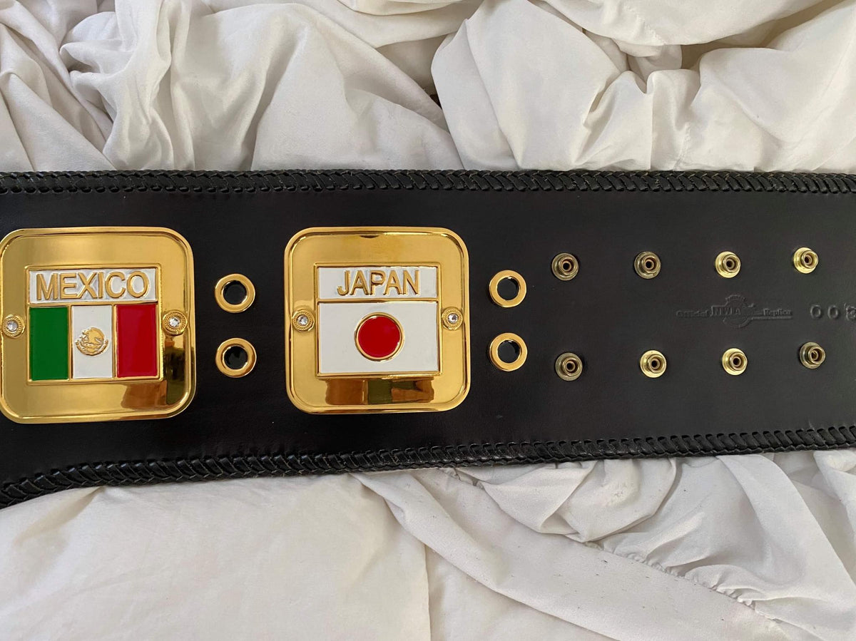 NWA Domed Globe Championship Title — Etched Version