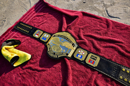 NWA Mid-Atlantic Championship Title Belt — Dual Plated