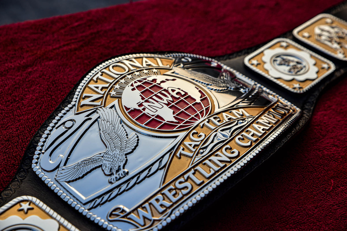 NWA National Tag Team Championship Title Belt