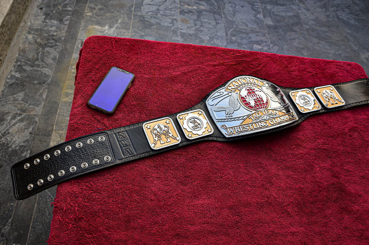 NWA National Tag Team Championship Title Belt
