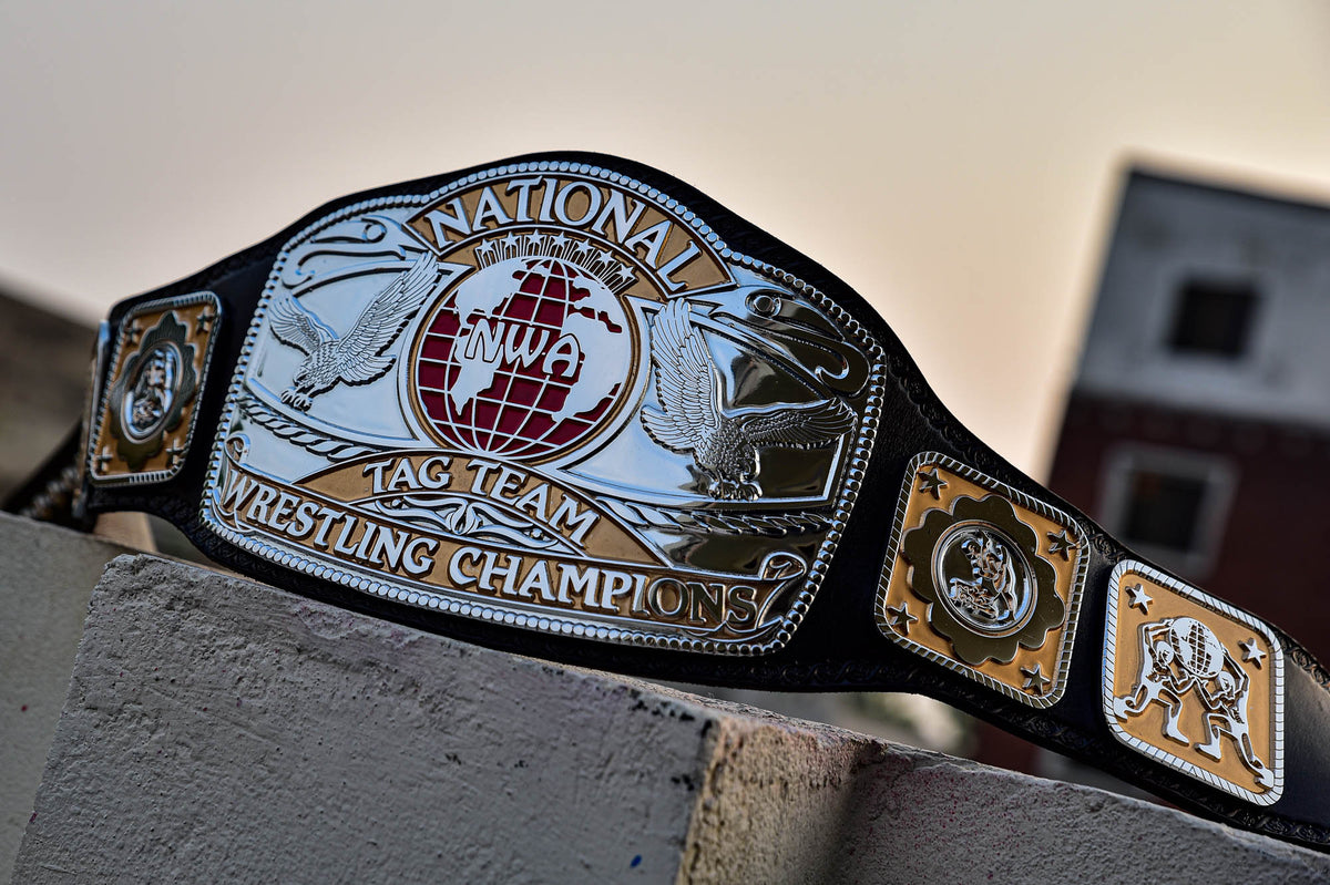 NWA National Tag Team Championship Title Belt