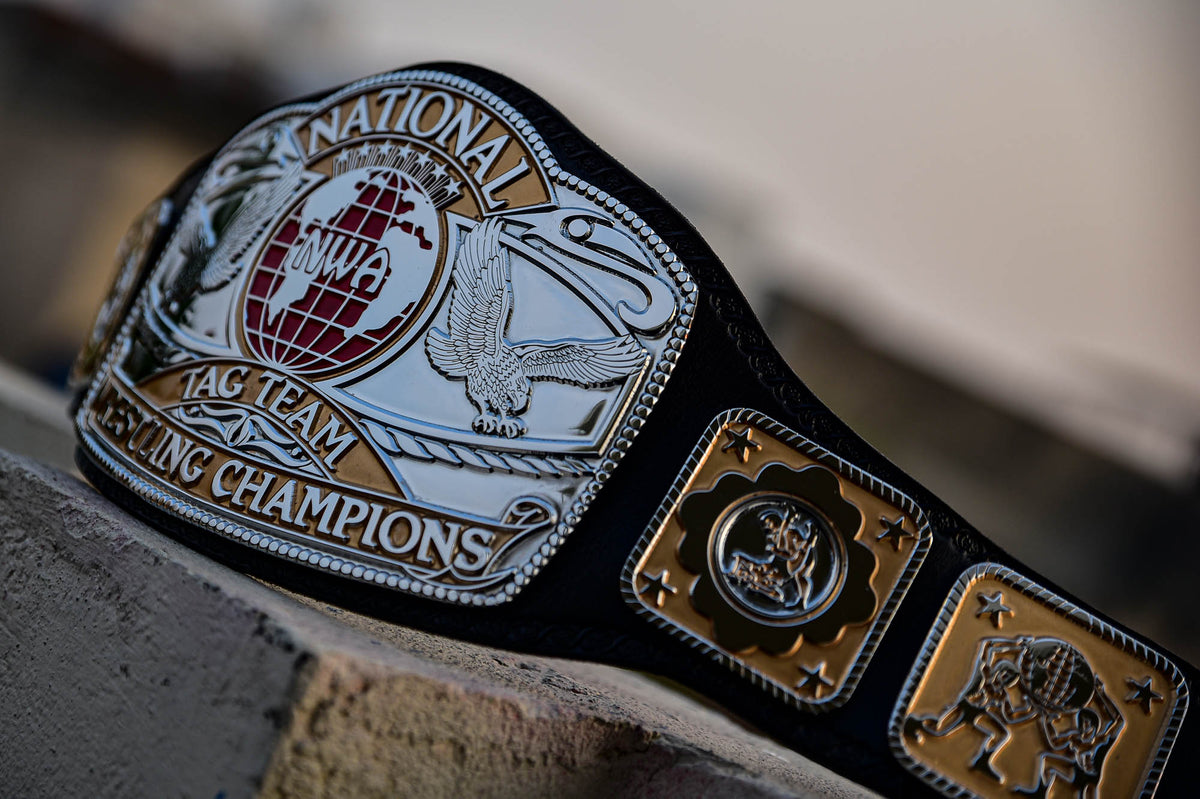 NWA National Tag Team Championship Title Belt
