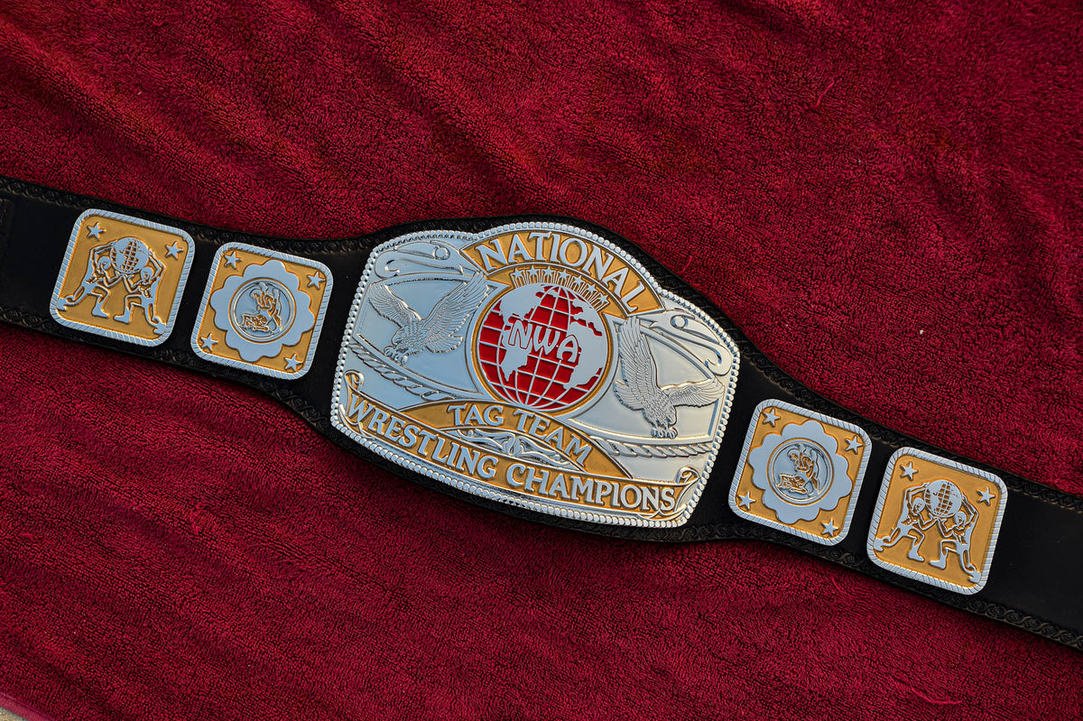 NWA National Tag Team Championship Title Belt