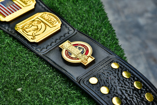 NWA North American Gold Championship Title Belt