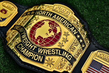 NWA North American Gold Championship Title Belt