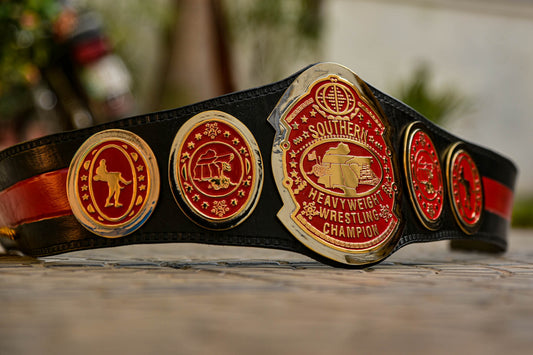 NWA Southern Heavyweight Championship Title Dual Plated Version
