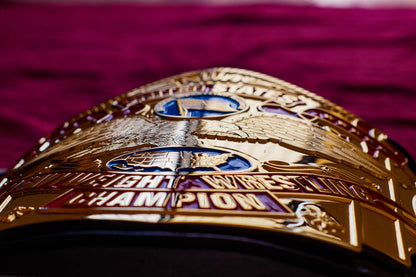 NWA United States Title Gold with Leather Option 2