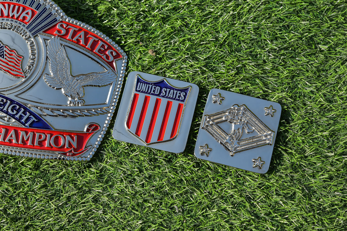 NWA United States Silver with Paint