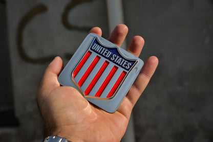NWA United States Silver with Paint