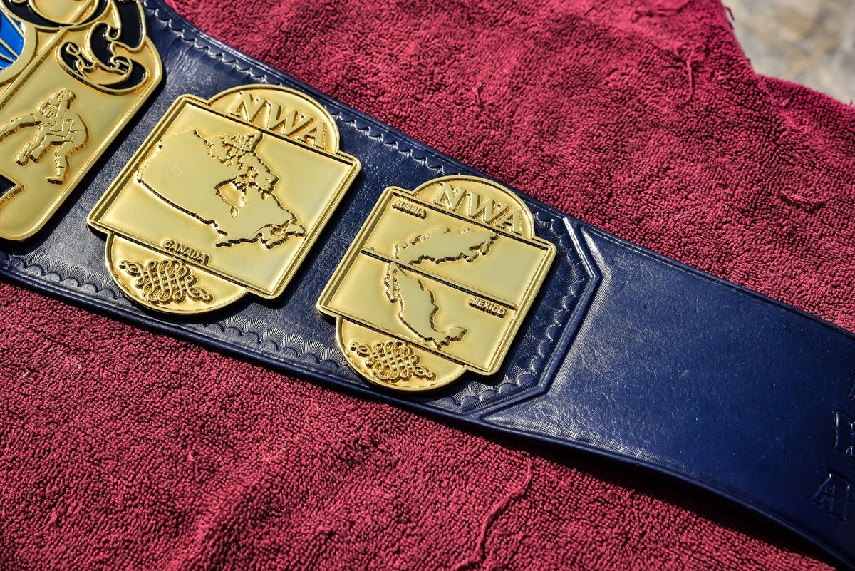NWA World Tag Team Championship Title Belt