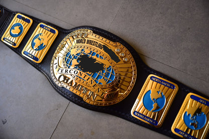 Oval IC Title Block Logo and Dark Purple Leather