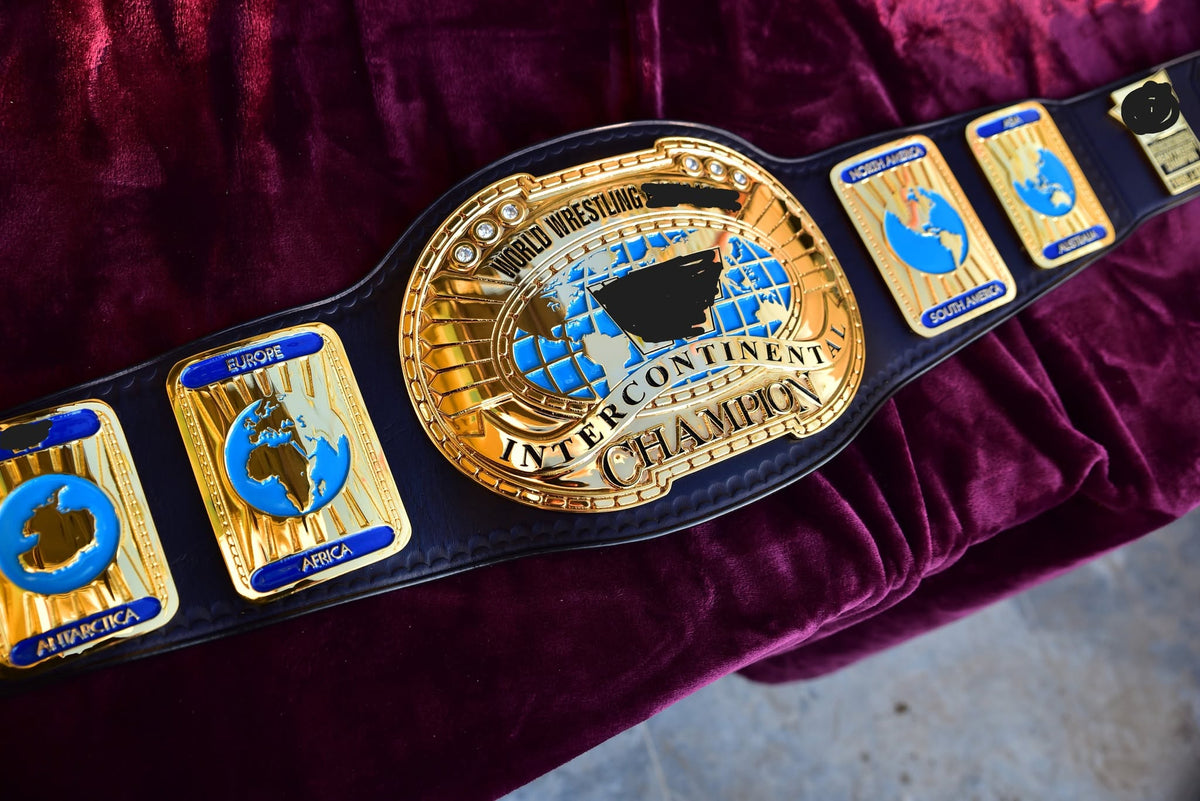 Oval IC Title Block Logo and Dark Purple Leather