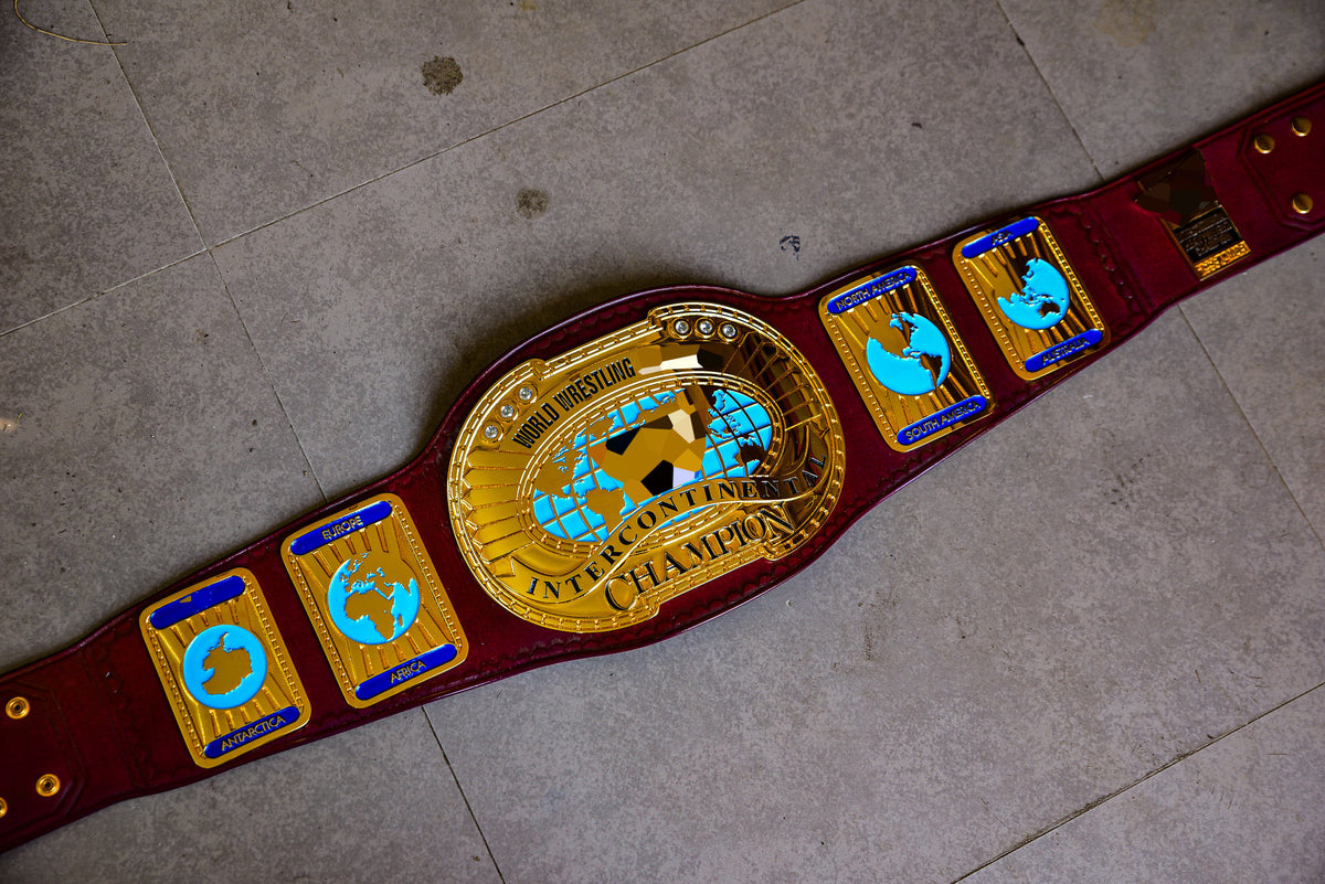 Oval IC Title Block Logo and Purple Leather