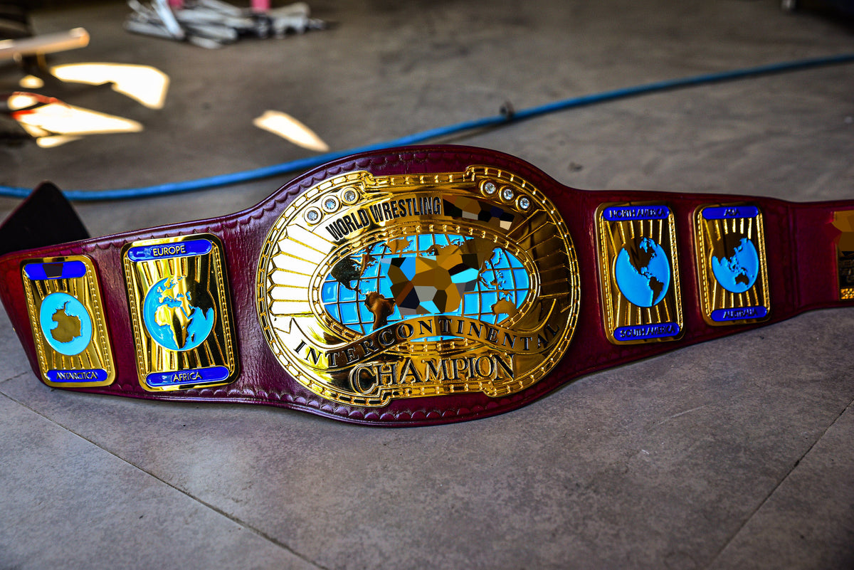 Oval IC Title Block Logo and Purple Leather