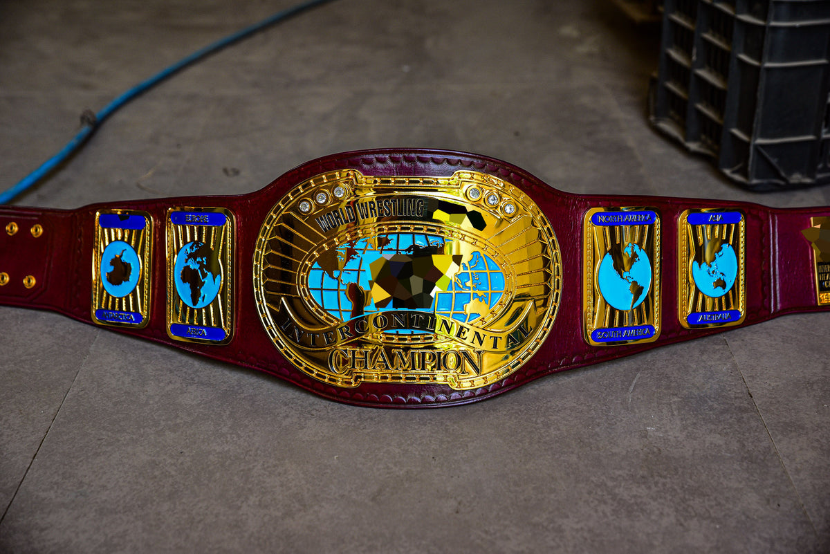 Oval IC Title Block Logo and Purple Leather