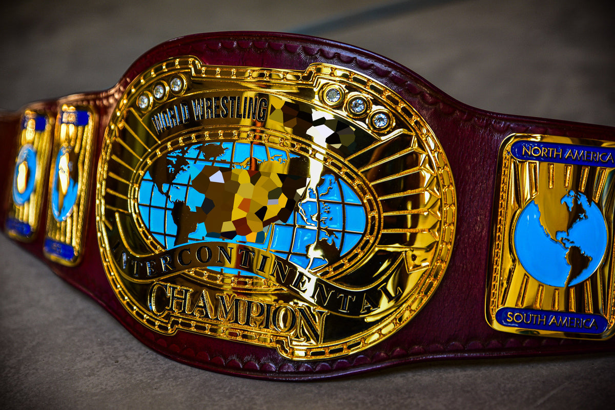 Oval IC Title Block Logo and Purple Leather
