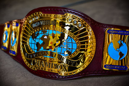 Oval IC Title Block Logo and Purple Leather