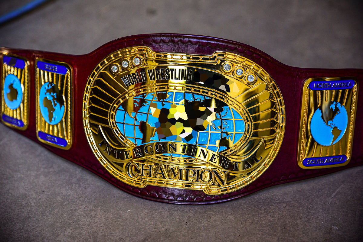 Oval IC Title Block Logo and Purple Leather