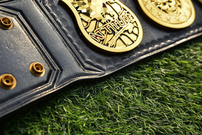 Smoking Skull Title Belt Gold version Ring Accurate Gallery 2