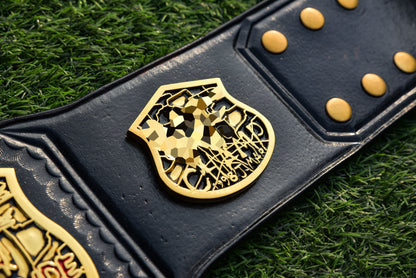 Smoking Skull Title Belt Gold version Ring Accurate Gallery 2