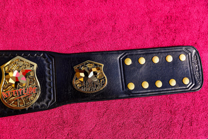 Smoking Skull Title Belt Gold version Ring Accurate Gallery 3