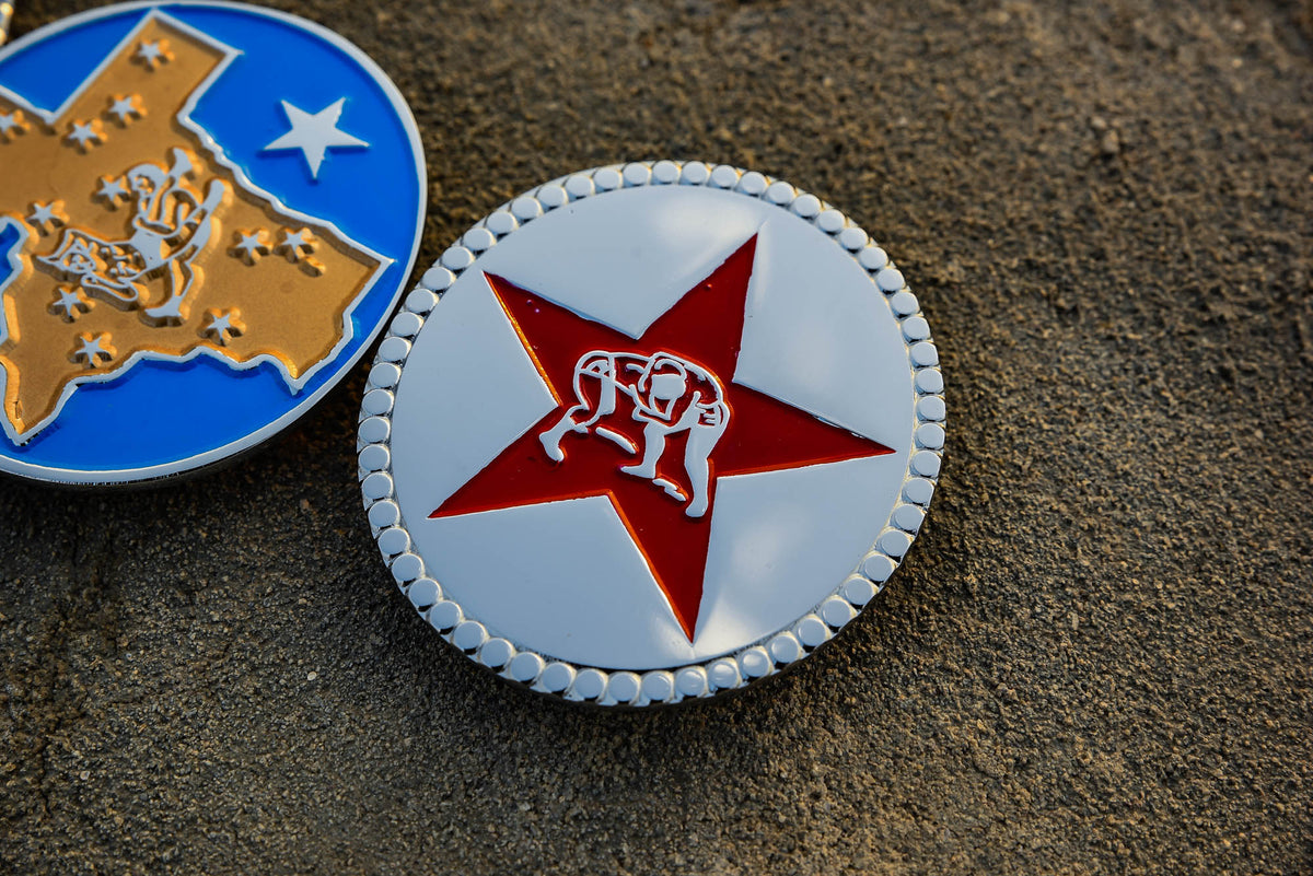1989 Texas Championship Title Belt – Chrome Plated | 4.2mm