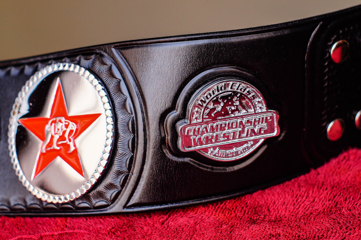 1986 Texas Championship Title Belt – Chrome Plated | 4.2mm