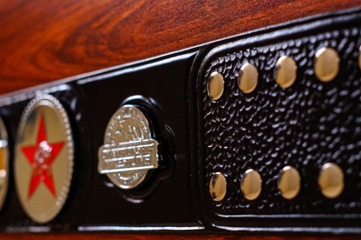 1986 Texas Championship Title Belt – Chrome Plated | 4.2mm