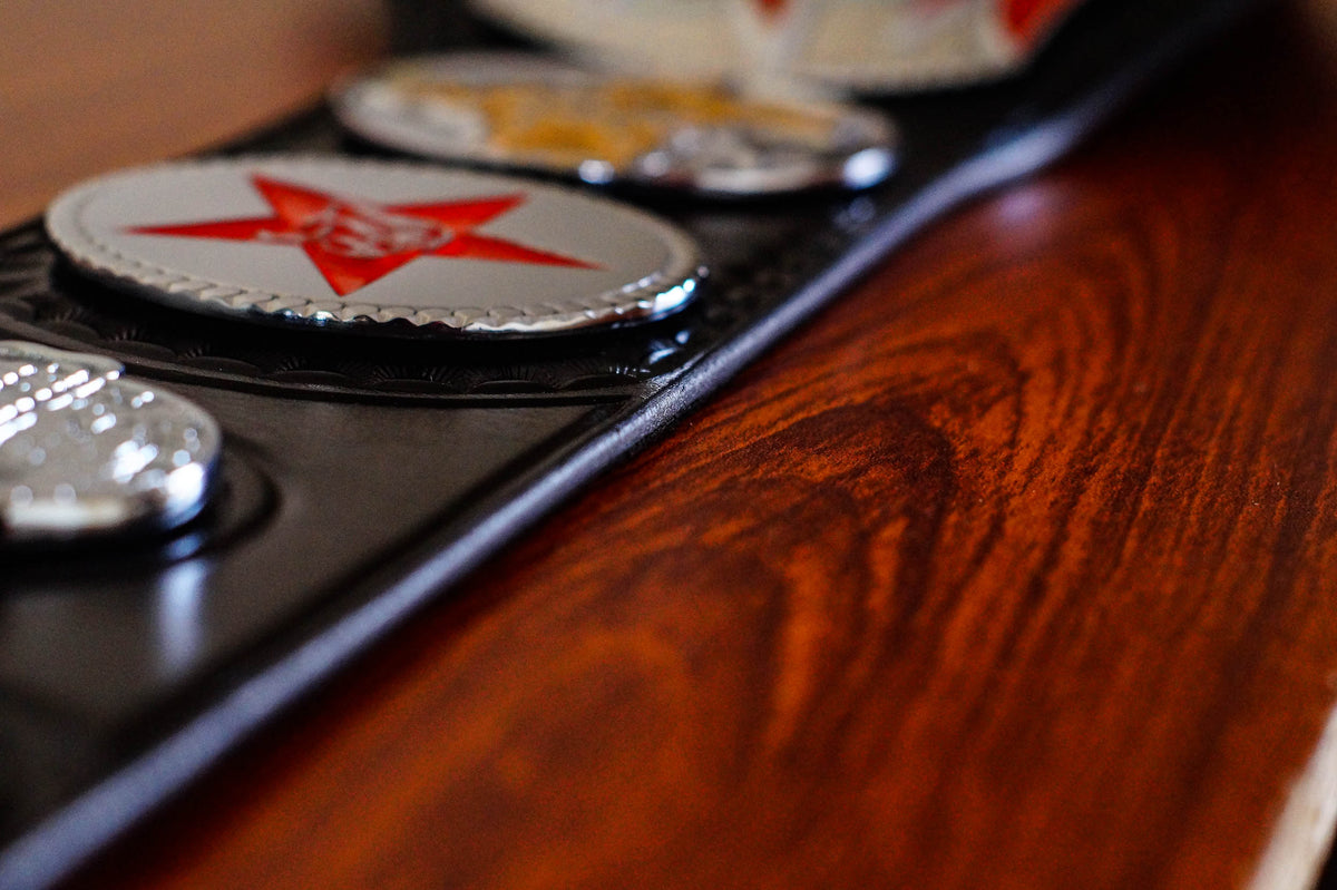1986 Texas Championship Title Belt – Chrome Plated | 4.2mm