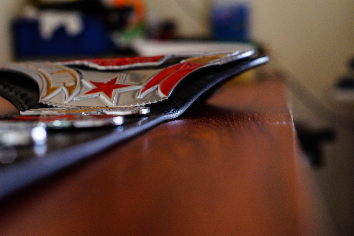 1986 Texas Championship Title Belt – Chrome Plated | 4.2mm